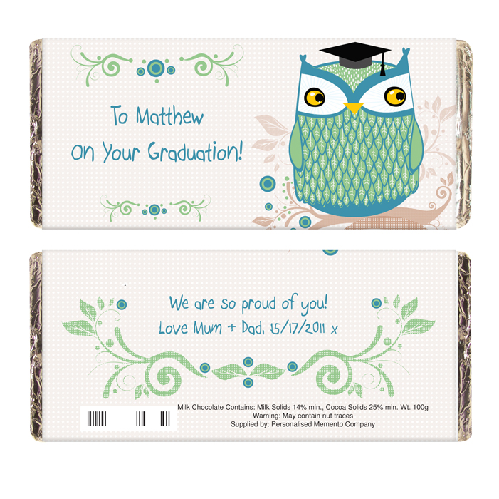 Mr Owl Chocolate Bar